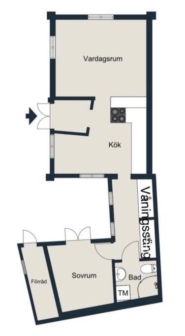 Historisk Charm I Hjaertat Av Gamla Stan Kalmar Villa Bagian luar foto